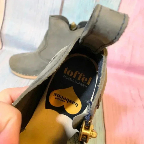 Toffel clog ankle high heel booties - Picture 5 of 13